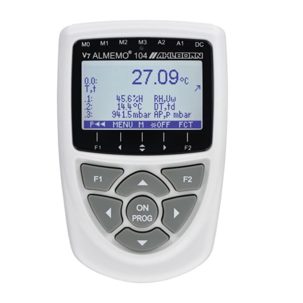 Data logger ALMEMO® 104 for all sensors, 4 measuring inputs - imagine 2