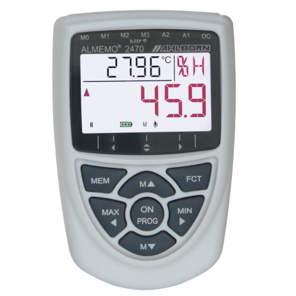 Professional measuring instrument and data logger ALMEMO® 2470 - imagine 3