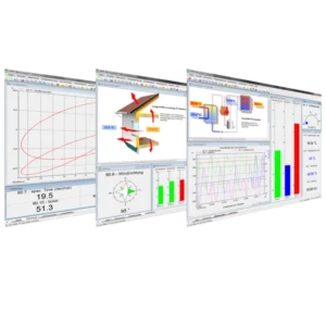 almemo® view software to evaluate and display measured data with up to four measurement channels (copie)